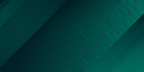 Abstract green light line cross shadow on black blank space design modern futuristic technology background vector illustration.