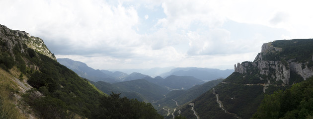 Canvas Print - panoramique col de rousset