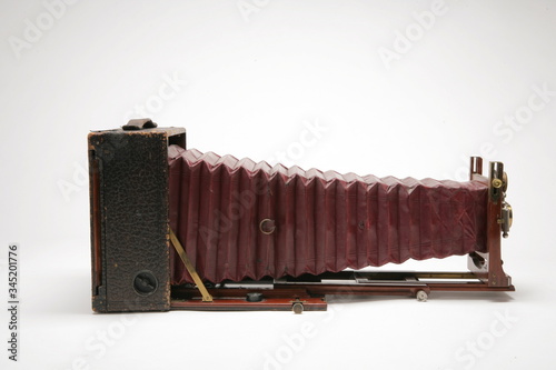 Cuadros en Lienzo Vintage large format view camera with bellows extended