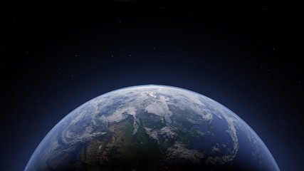 earth from space