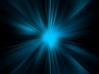  Starburst Blue Light Beam Abstract Background
