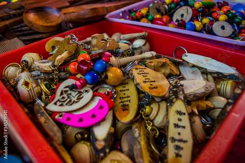Fotomural Colorful Mattel items from Surajkund handicraft fair