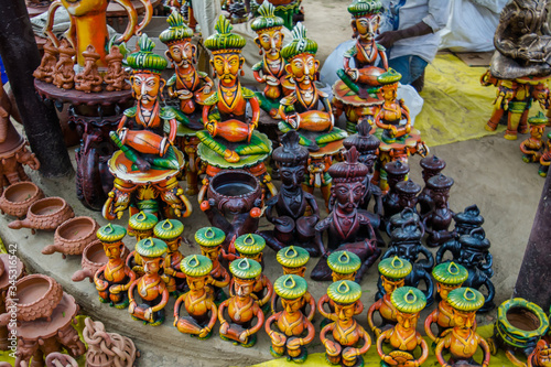 Fotomural Colorful Mattel items from Surajkund handicraft fair