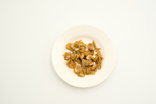 Dried Shrimps, Am East Asian Cuisines, Shots On Isolated White Background.