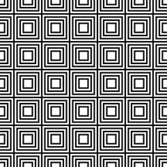 Nested squares seamless geometric pattern design