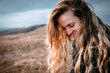 © leszekglasner - Happy young woman with long hair lifestyle portrait outdoor