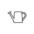 Watering can icon. Vector. Line style.