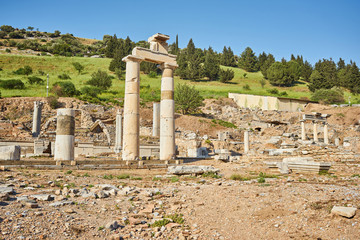 Wall Mural - The ruined ancient city of Ephesus, Selcuk