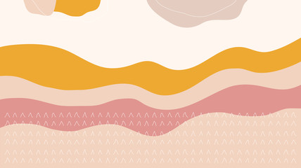 Wall Mural - geometric minimalist abstract background template elements modern.applicable for flyer, brochures, p