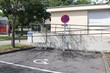 Place de parking extérieure pour handicapés à Corbas - Ville de Corbas - Département du Rhône - France
