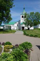 ALEKSANDROV, RUSSIA - May, 2019: Alexandrovskaya sloboda, the famos russian residence of tsar Ivan Grozny