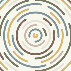 Poster - abstract minimal round line shape element pattern artwork background. illustration vector eps10