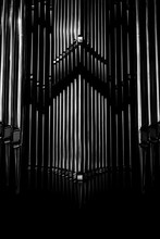 Full Frame Shot Of Pipe Organ In Church