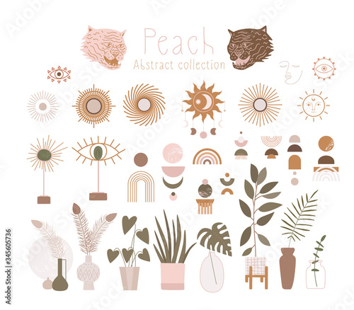 Fotomural Objects for a cozy sweet home