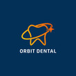 © Royin - Tooth and planet for the dental logo