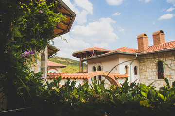 old house in wine yard