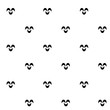 black and white pattern for paper and fabric printing. small leaf pattern.
