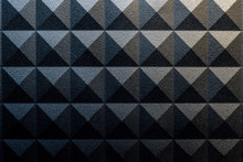 Grunge Pyramid Pattern Background With Light