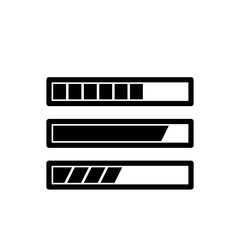 Poster - vector progress loading bar, loading icon, loading illustration