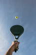 © FotoAndalucia - Paddle tennis shot in the air