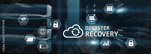 Disaster Recovery Plan for your corporation. Cyber Security concept 2020.