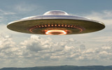 UFO Unidentified Flying Object Clipping Path