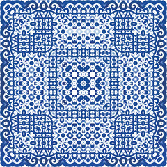 Naklejka na meble Portuguese vintage azulejo tiles.