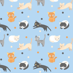 Cats Cute Pattern 2