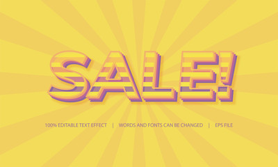 Wall Mural - text effect - sale