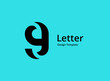 © arbuzu - Letter G number 9 logo icon design template elements