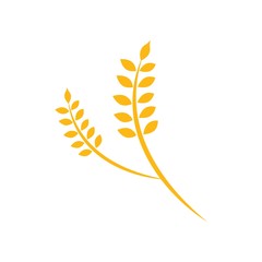 Sticker - Agriculture wheat Logo