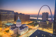 St. Louis, Missouri, USA Cityscape