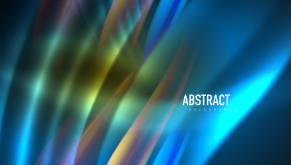 Fluid wave lines background. Trendy abstract layout template for business or technology presentation, internet poster or web brochure cover, wallpaper