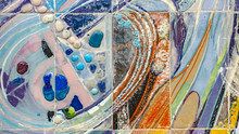 Tile Mosaic, Abstract Background, Color Mosaic, Color Contrast