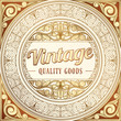 © alex_bond - Golden ornate decorative vintage label