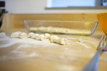 preparazione gnocchi fatti in casa