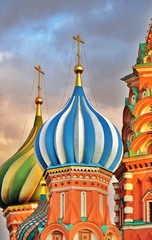 St. Basil Cathedral, Red Square, Moscow, Russia.	
