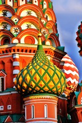 St. Basil Cathedral, Red Square, Moscow, Russia.	
