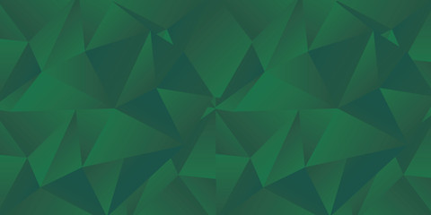 Abstract multicolor emerald green background. Vector polygonal design illustrator