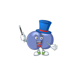 Poster - Talented streptococcus pneumoniae Magician cartoon design style