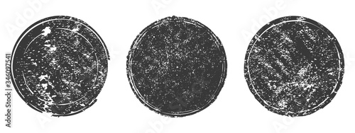 Cuadros en Lienzo Collection retro circle shapes