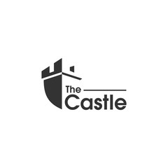 castle logo design, palace logo, fortress logo