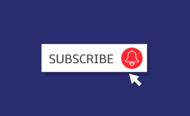 Aufkleber - Subscribe vector banner
