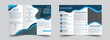 © Masum - Creative Blue Trifold Brochure Design