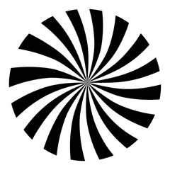 Poster - Starburst object symbol on white background. Sunburst rays pattern vector illustration