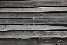 Gray Black Wooden Texture Of Old Boards In A Fence