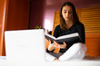 © DALU11 - Female lawyer working from home. Online lawyer concept.