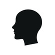 man head silhouette vector