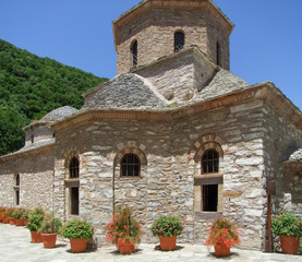 Sticker - Evangelistria Monastery at Skiathos