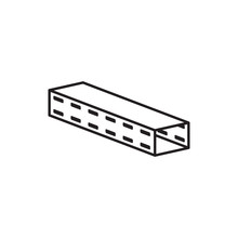 Electric cable tray, vector illustration